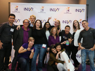 Volunteers and Staff posing at IEEE N3XT Toronto 2016