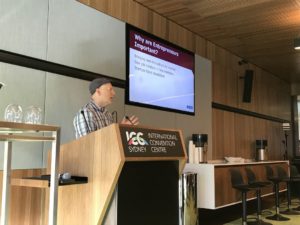 Allan Tear Presenting at IEEE Sections Congress in Sydney, Australia
