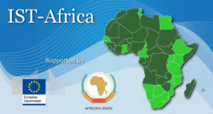 Logo artwork for IST- Africa, supported by European Commission and African Union
