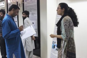 Judges at IEEE SZABIST Hyderabad Student Branch Innofest 17