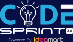 2018 CodeSprint 3.0 Logo. Presented by Ideamart