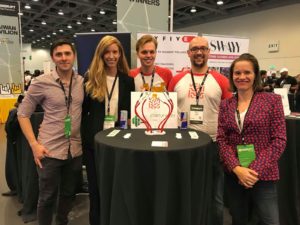 IEEE Judges with IEEE N3XT Stars Cyfive at Tech Crunch Disrupt 2018