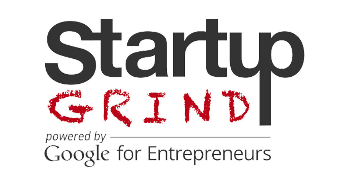 Startup Grind Logo. Powered by Google For Entrepreneurs