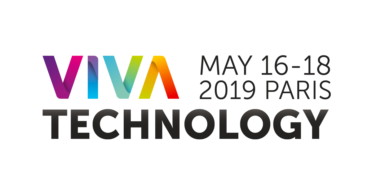 VivaTech Logo. May 16-18, 2019, Paris